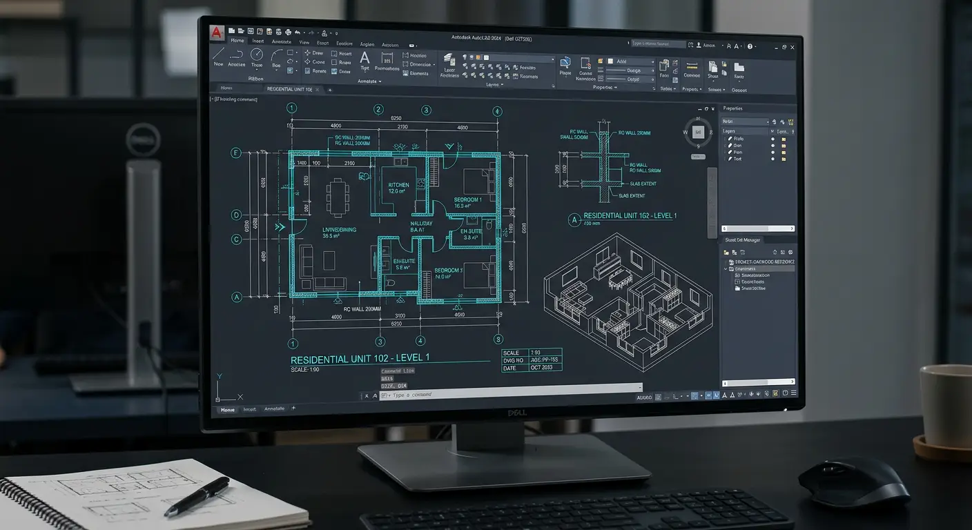 AutoCAD Training Output